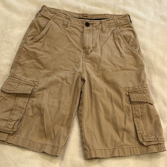 J Khaki Boy’s Shorts Size 16 Khaki - Picture 1 of 4